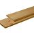 Douglas plank 1 zijde geschaafd, 1 zijde fijnbezaagd 2,8 x 24,5 x 400 cm, groen geïmpregneerd.