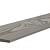 Douglas Zweeds rabat 1 zijde geschaafd, 1 zijde fijnbezaagd 1,1-2,7 x 19,5 x 400 cm, grijs gespoten.