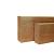 Douglas geschaafde gording 4,5 x 16,0 x 400 cm, groen geïmpregneerd.