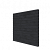 Douglas wandpakket tbv dubbelzijdige wand Comfort/DHZ 246,5x224 cm, zwart geïmpregneerd