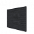 Douglas wandpakket tbv dubbelzijdige wand Comfort/DHZ 278,5x224 cm, zwart geïmpregneerd