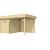 Vuren Topvision Tapuit, 300 x 300 en luifel 300 cm, onbehandeld