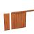 Azobe/Okan Hardhouten geschaafde damwand 3 x 20 x 250 cm (werkend 18,5 cm).