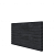 Douglas wandpakket tbv dubbelzijdige wand kapschuur Comfort 278,5x162 cm, zwart geïmpregneerd