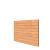 Douglas wandpakket tbv dubbelzijdige wand kapschuur Comfort 229x162 cm, onbehandeld