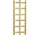 Grenen Trellis robuust 40 x 180 cm, groen geïmpregneerd.