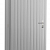 Vuren enkele dichte deur extra breed inclusief kozijn, linksdraaiend, 112 x 201 cm, lichtgrijs gespoten.