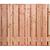 Douglas geschaafd plankenscherm 21-planks 16 mm, 180 x 130 cm tbv betonsysteem, onbehandeld