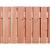 Douglas geschaafd plankenscherm 21-planks 16 mm, 180 x 90 cm tbv betonsysteem, onbehandeld