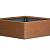 Bloembak - CORTEN 240x240x28 cm