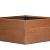Plantenbak Modulair Corten 60x60x42 cm