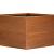 Plantenbak Modulair Corten 180x180x70 cm