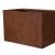 Plantenbak Vlak Corten 90x60x60 cm