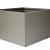 Plantenbak Vlak Taupe 90x90x60 cm