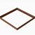 Plantenbak Module+ Corten 360x360x28 cm