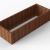 Plantenbak Module+ Corten 240x90x56 cm