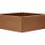 Bloembak vlak - CORTEN 210x210x60
