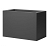 Plantenbak Vlak Antraciet 60x30x60 cm