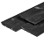 Douglas | Zweeds rabat (17,5cm werkend) | Fijnbezaagd | Zwart | Geïmpregneerd | 500x19,5x2,7 cm