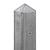 Betolux | Betonpaal T-paal | Grijs ongecoat | 280x10x10 cm