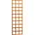Hardhouten trellis rechthoek 56 x 180 cm.