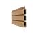 NewTechWood co-extrusie composiet Triple Rhombus schermplank, 2,1 x 16 x 180 cm, Red Cedar.