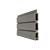 NewTechWood co-extrusie composiet Triple Rhombus schermplank, 2,1 x 16 x 180 cm, Silver Gray
