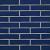 Crystal Blauw | Waal Formaat Glazuur: 1x strek | Strengpers | 210 x 100 x 50