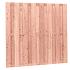 Douglas fijnbezaagd plankenscherm 18-planks 15 mm, 180 x 180 cm, onbehandeld.
