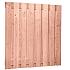 Douglas geschaafd plankenscherm 17-planks 180x180 cm