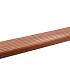 Hardhouten enkelzijdig geprofileerd dekdeel, 2,1 x 14,5 x 305 cm.