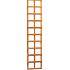 Hardhouten trellis rechthoek 40 x 180 cm.