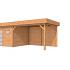 Douglas Topvision Raaf, 298 x 298 en luifel 400 cm, onbehandeld