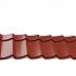 Dakpanplaten tbv Douglasvision kapschuur Comfort 600 x 320 cm, (23 M2), donkerrood