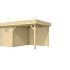 Vuren Topvision Tapuit, 300 x 300 en luifel 300 cm, onbehandeld
