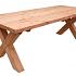 Tafel Xavi Excellent, 79 x 95 x 245 cm, onbehandeld.