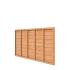 Douglas wandpakket tbv enkelzijdige wand kapschuur Comfort 278,5x162 cm, onbehandeld