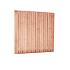 Redvision geschaafd plankenscherm 21-planks 16 mm, 180 x 180 cm, verticaal recht.