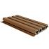 NewTechWood HKC co-extrusie Castellation PRO35 wandbekleding, 3,3 x 21,5 x 390 cm, Red Cedar.