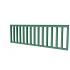 Hekwerk recht vuren type B, 228,5 x 73 cm, jungle groen gespoten.