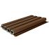 NewTechWood HKC co-extrusie Castellation PRO35 wandbekleding, 3,3 x 21,5 x 230 cm, Ipe.