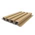 NewTechWood HKC co-extrusie Castellation PRO35 wandbekleding, 3,3 x 21,5 x 230 cm, Red Cedar.
