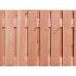Douglas geschaafd plankenscherm 21-planks 16 mm, 180 x 90 cm t.b.v. betonsysteem, onbehandeld.