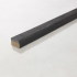 Randafwerking - Bullnose Edging Flexible (buigbaar randprofiel) - Embered / Burnt Cedar - 2400 x 50 x 32