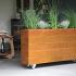 Plantenbak Modulair Corten 180x180x70 cm