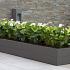 Plantenbak Modulair Taupe 270x30x28 cm