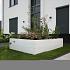 Plantenbak Modulair Wit 270x30x28 cm
