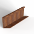 Plantenbak Module+ Parallel paneel  (E) 90x42 L
