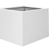 Plantenbak Vlak Wit 90x90x60 cm