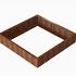 Plantenbak Module+ Corten 150x150x28 cm